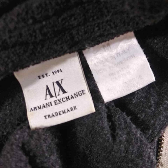 Armani Exchange Full Zip Lightweight Jacket Sz M - Picture 6 of 6